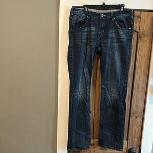 Cowgirl Tuff Diva Straight Jeans